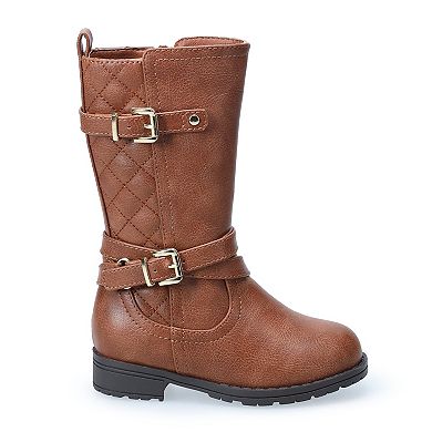 Jumping Beans® Toddler & Girls' Quilted Riding Boots