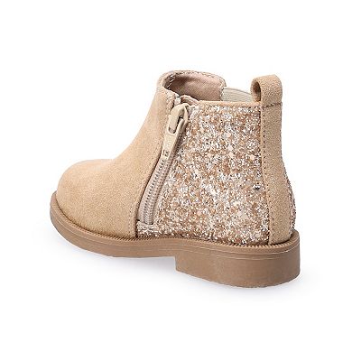 Jumping Beans® Mune Glitter Toddler Girls Ankle Boots