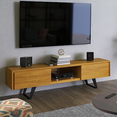 Simpli Home Lowry 72-in. TV Media Stand