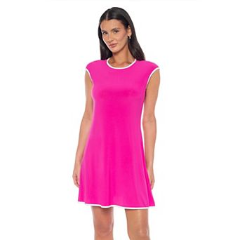 Women's Tash + Sophie Piped Extend Shoulder Dress