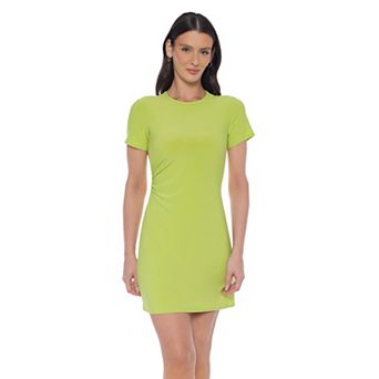 Women's Tash + Sophie Side Pleat Tee Dress