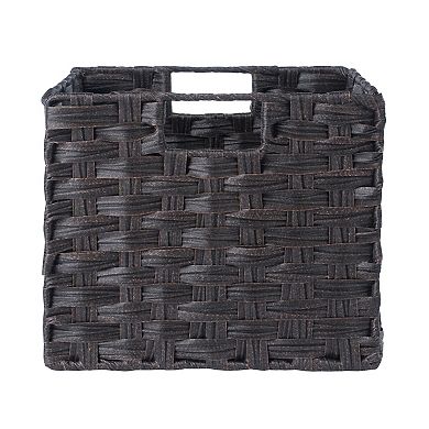 Winsome Wood Melanie 2-pc. Foldable Woven Fiber Basket Set