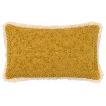 Sonoma Goods For Life® Gold Textured Decorative Throw Pillow