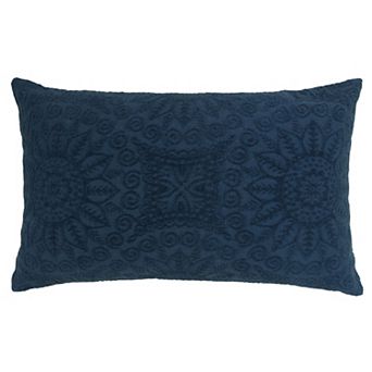Sonoma Goods For Life® Blue Technique Jacquard Throw Pillow