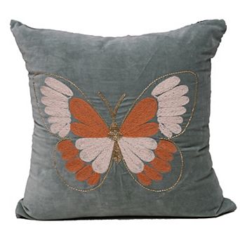Sonoma Goods For Life® Embroidered Butterfly Throw Pillow