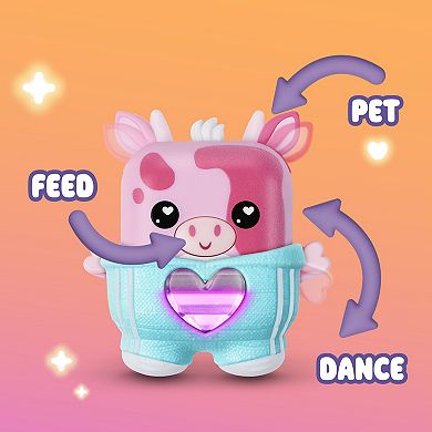 Mootilda Electronic Fidget Pet with Light-Up Heart by Hasbro