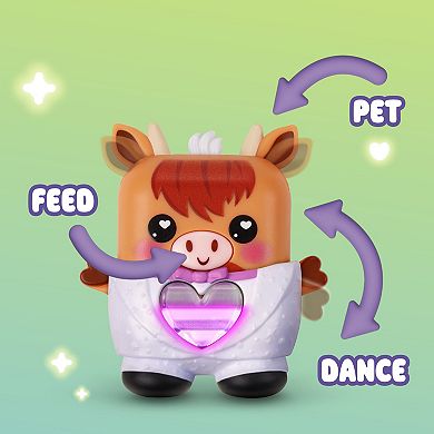 Cowbert the Highland Cow Electronic Fidget Pet by Hasbro