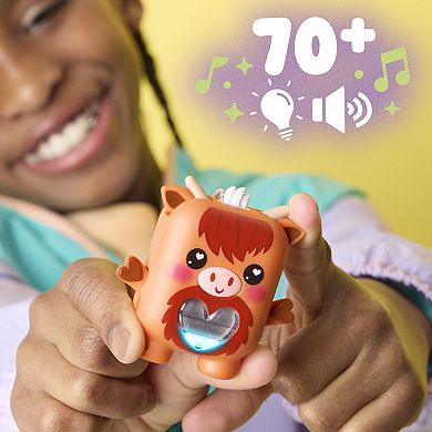 Cowbert the Highland Cow Electronic Fidget Pet by Hasbro