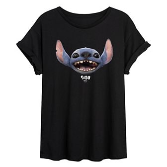 Disney's Lilo & Stitch Juniors' Oversized Tee