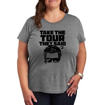Plus Size Jurassic Park Take The Tour Graphic Tee