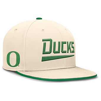 Men's Nike Natural Oregon Ducks Primetime True Performance Fitted Hat