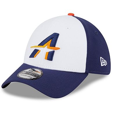 Men's New Era White/Navy Houston Astros 2025 City Connect 39THIRTY Flex Hat