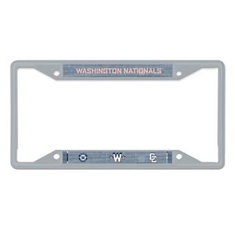 WinCraft Washington Nationals 2025 City Connect Laser Cut Metal License Plate Frame