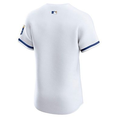 Men's Nike White Kansas City Royals Home Elite Jersey