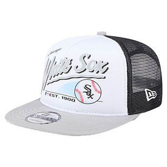 Youth��New Era White Chicago White Sox Retro 9FIFTY Snapback Hat