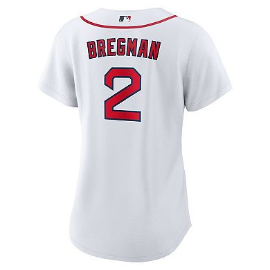 Women's Nike Alex Bregman White Boston Red Sox Home 1.0 Replica Player Jersey