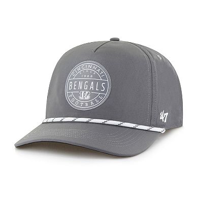 Men's '47 Gray Cincinnati Bengals Suburbia Hitch Adjustable Hat
