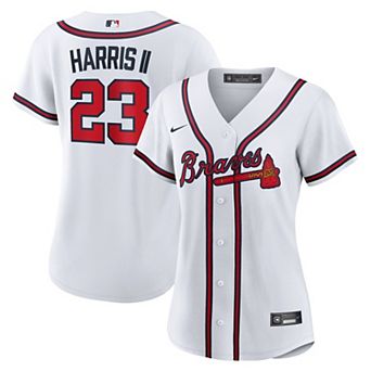 Women's Nike Michael Harris II White Atlanta Braves Home Replica Jersey