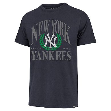Men's '47 Navy New York Yankees Pitchout Franklin T-Shirt