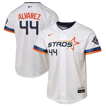 Youth Nike Yordan Alvarez White Houston Astros 2025 City Connect Limited Player Jersey