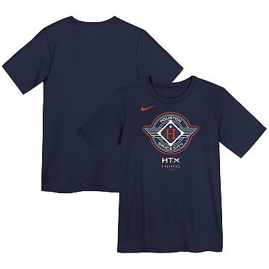 Preschool Nike Navy Houston Astros 2025 City Connect T-Shirt