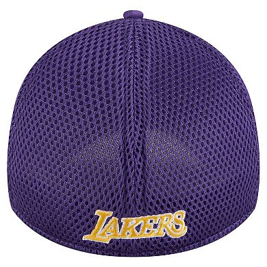Men's�New Era Purple Los Angeles Lakers Subtle Camo 39THIRTY Flex Hat