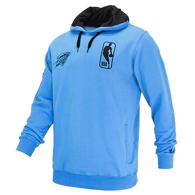 Unisex FISLL Blue Oklahoma City Thunder Logoman Shadow Collection Pullover Hoodie