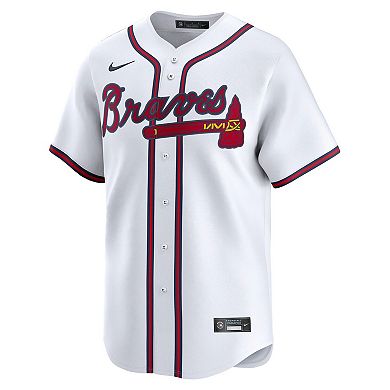 Men's Nike Austin Riley White Atlanta Braves Home Limited Player Jersey