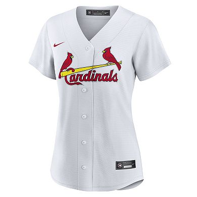 Women's Nike White St. Louis Cardinals #1 Mom Home Replica Jersey