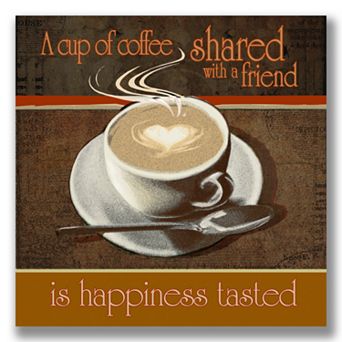"Coffee with a Friend" Wall Art