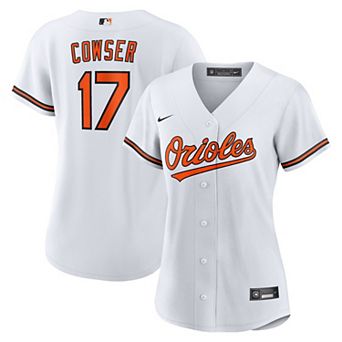 Women's Nike Colton Cowser White Baltimore Orioles Home Replica Jersey