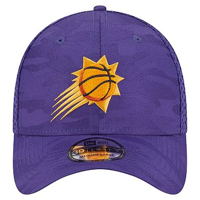 Men's New Era Purple Phoenix Suns Subtle Camo 39THIRTY Flex Hat