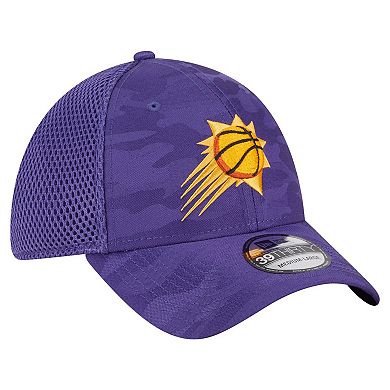 Men's New Era Purple Phoenix Suns Subtle Camo 39THIRTY Flex Hat
