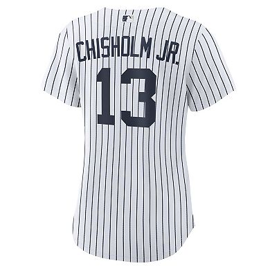 Women's Nike Jazz Chisholm Jr. White New York Yankees Home Replica Jersey