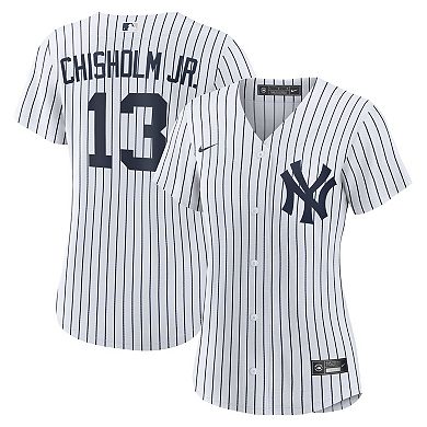 Women's Nike Jazz Chisholm Jr. White New York Yankees Home Replica Jersey