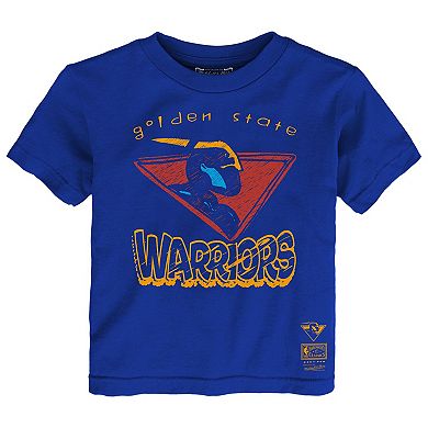 Toddler Mitchell & Ness Royal Golden State Warriors Favorite Team T-Shirt