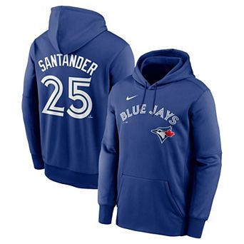 Men's Nike Anthony Santander Royal Toronto Blue Jays Name & Number Performance Pullover Hoodie