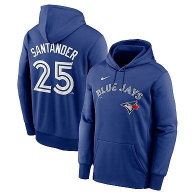Men's Nike Anthony Santander Royal Toronto Blue Jays Name & Number Performance Pullover Hoodie