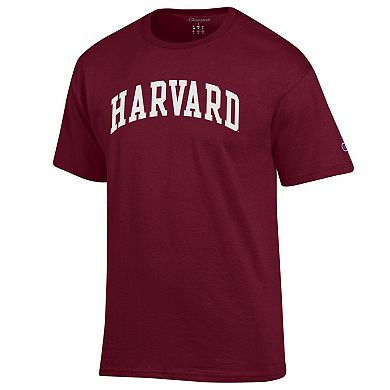 Men's Champion Crimson Harvard Crimson Basic Arch T-Shirt