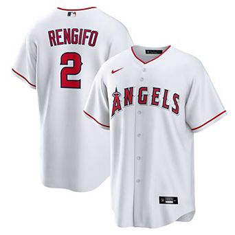 Men's Nike Luis Rengifo White Los Angeles Angels Home Replica Jersey