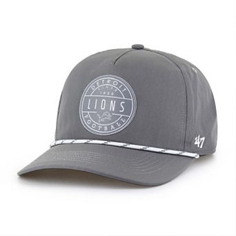 Men's '47 Gray Detroit Lions Suburbia Hitch Adjustable Hat