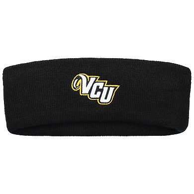 Men's Top of the World Black VCU Rams Team Logo Knit Headband