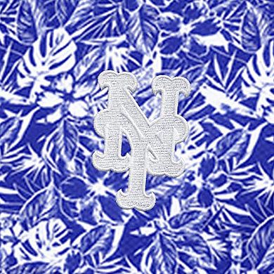 Men's Antigua Royal New York Mets Resort Button-Up Shirt