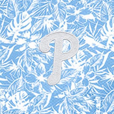Men's Antigua Powder Blue Philadelphia Phillies Resort Button-Up Shirt