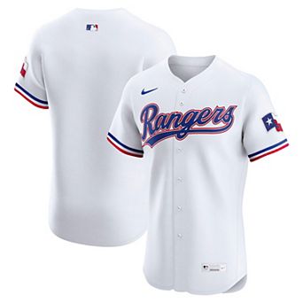 Men's Nike White Texas Rangers Home Elite Jersey