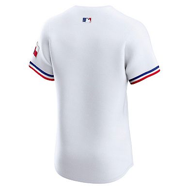 Men's Nike White Texas Rangers Home Elite Jersey