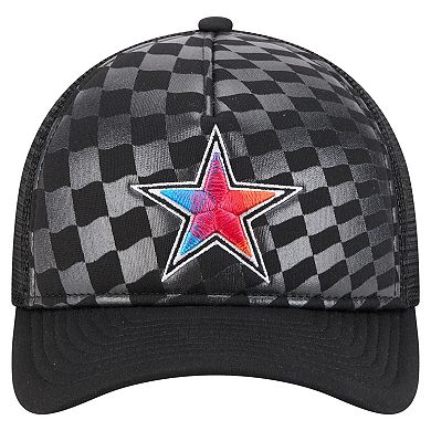 Men's New Era Black Dallas Cowboys Gradient 9FORTY Adjustable Hat