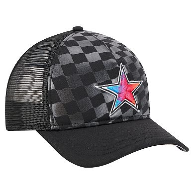 Men's New Era Black Dallas Cowboys Gradient 9FORTY Adjustable Hat