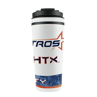 WinCraft Houston Astros 2025 City Connect 26oz. 4D Ice Shaker Bottle