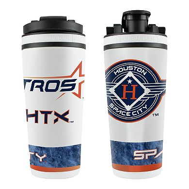 WinCraft Houston Astros 2025 City Connect 26oz. 4D Ice Shaker Bottle